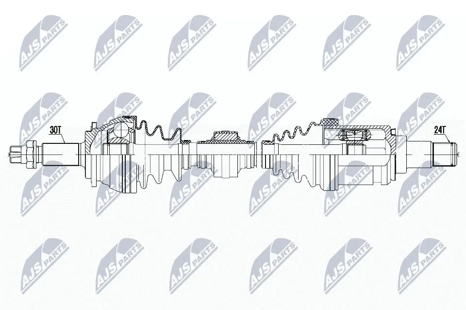 Antriebswelle Vorderachse links NTY NPW-TY-184