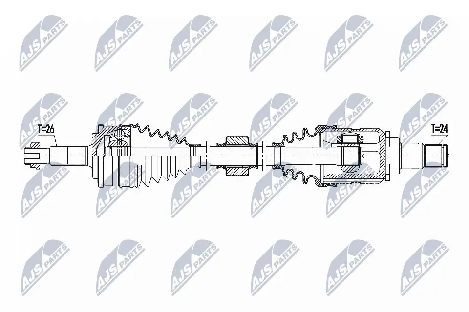 Antriebswelle NTY NPW-TY-189