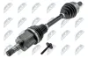 Antriebswelle Vorderachse Vorderachse links NTY NPW-VV-022 Bild Antriebswelle Vorderachse Vorderachse links NTY NPW-VV-022