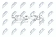 Antriebswelle Vorderachse Vorderachse links NTY NPW-VV-043