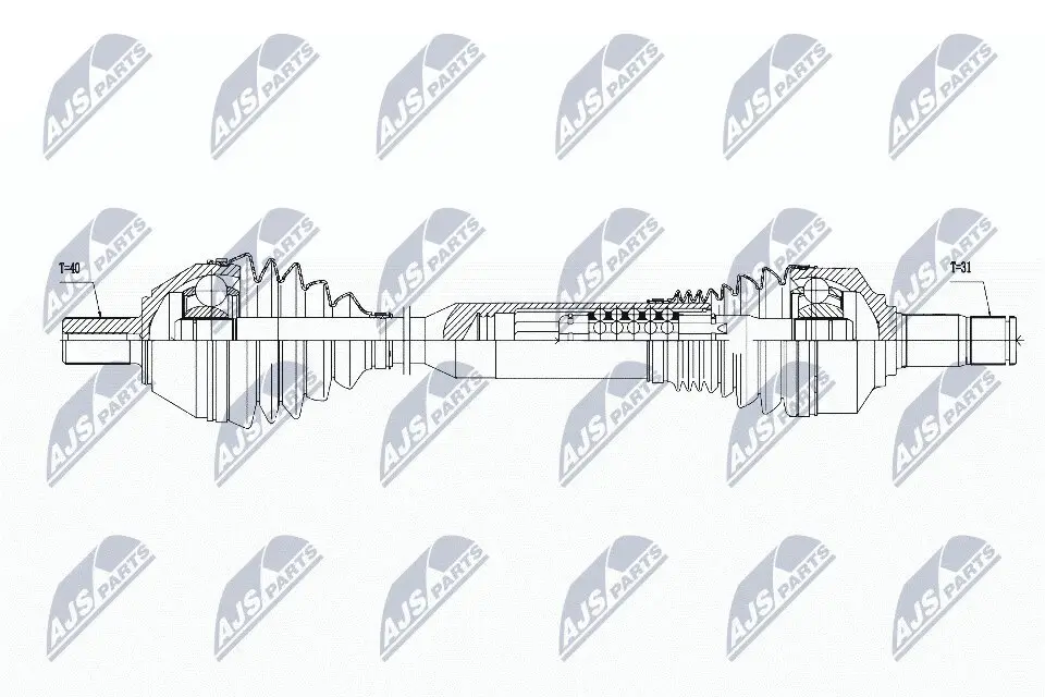 Antriebswelle NTY NPW-VV-052