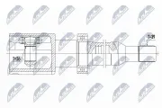 Gelenksatz, Antriebswelle Vorderachse rechts NTY NPW-VV-081