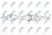 Antriebswelle Vorderachse rechts NTY NPW-VV-145