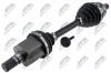 Antriebswelle Vorderachse links NTY NPW-VV-166 Bild Antriebswelle Vorderachse links NTY NPW-VV-166