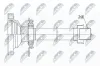 Steckwelle, Differential Vorderachse rechts NTY NPW-VW-004R1 Bild Steckwelle, Differential Vorderachse rechts NTY NPW-VW-004R1