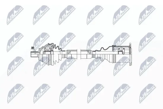 Antriebswelle Vorderachse rechts NTY NPW-VW-038 Bild Antriebswelle Vorderachse rechts NTY NPW-VW-038