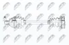 Antriebswelle Vorderachse links NTY NPW-VW-057 Bild Antriebswelle Vorderachse links NTY NPW-VW-057