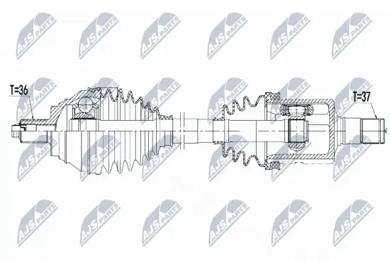 Antriebswelle NTY NPW-VW-081 Bild Antriebswelle NTY NPW-VW-081