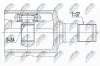 Gelenksatz, Antriebswelle NTY NPW-VW-082 Bild Gelenksatz, Antriebswelle NTY NPW-VW-082