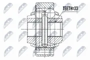 Gelenksatz, Antriebswelle Hinterachse links Hinterachse rechts NTY NPW-VW-088