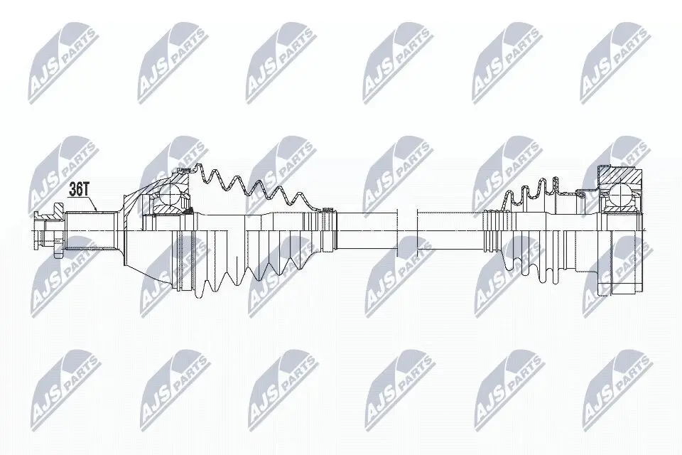 Antriebswelle Vorderachse links NTY NPW-VW-099