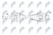 Antriebswelle Vorderachse links NTY NPW-VW-139