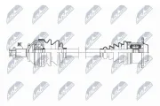Antriebswelle Vorderachse links NTY NPW-VW-145