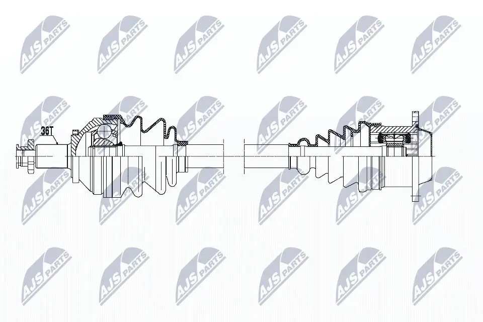 Antriebswelle NTY NPW-VW-147