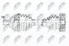Antriebswelle Vorderachse links NTY NPW-VW-172 Bild Antriebswelle Vorderachse links NTY NPW-VW-172