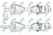 Antriebswelle NTY NPW-VW-178