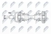 Antriebswelle Hinterachse NTY NPW-VW-189