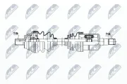 Antriebswelle Vorderachse links NTY NPW-VW-192