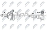 Antriebswelle Vorderachse rechts NTY NPW-VW-201