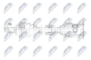 Antriebswelle Vorderachse rechts NTY NPW-VW-230