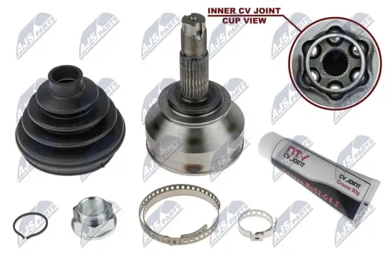 Gelenksatz, Antriebswelle Vorderachse links Vorderachse rechts NTY NPZ-AR-016 Bild Gelenksatz, Antriebswelle Vorderachse links Vorderachse rechts NTY NPZ-AR-016
