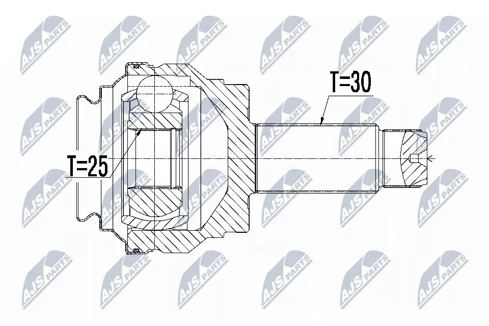 Gelenksatz, Antriebswelle NTY NPZ-BM-014