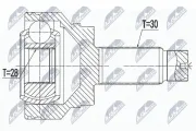 Gelenksatz, Antriebswelle NTY NPZ-BM-015