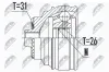 Gelenksatz, Antriebswelle Vorderachse Vorderachse links Vorderachse rechts NTY NPZ-BM-022 Bild Gelenksatz, Antriebswelle Vorderachse Vorderachse links Vorderachse rechts NTY NPZ-BM-022