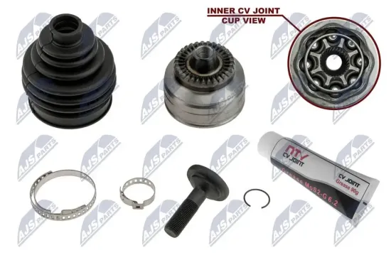 Gelenksatz, Antriebswelle Hinterachse links Hinterachse rechts NTY NPZ-BM-024 Bild Gelenksatz, Antriebswelle Hinterachse links Hinterachse rechts NTY NPZ-BM-024
