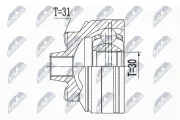 Gelenksatz, Antriebswelle NTY NPZ-BM-024