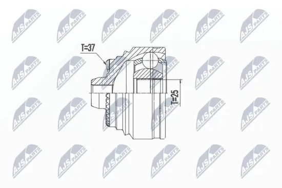 Gelenksatz, Antriebswelle NTY NPZ-BM-027 Bild Gelenksatz, Antriebswelle NTY NPZ-BM-027