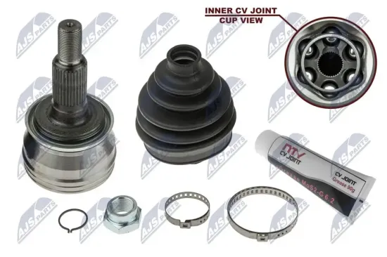 Gelenksatz, Antriebswelle Vorderachse radseitig NTY NPZ-CH-027 Bild Gelenksatz, Antriebswelle Vorderachse radseitig NTY NPZ-CH-027