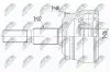 Gelenksatz, Antriebswelle Hinterachse NTY NPZ-CH-032 Bild Gelenksatz, Antriebswelle Hinterachse NTY NPZ-CH-032