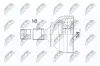 Gelenksatz, Antriebswelle radseitig NTY NPZ-CT-022 Bild Gelenksatz, Antriebswelle radseitig NTY NPZ-CT-022