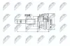 Gelenksatz, Antriebswelle radseitig NTY NPZ-DW-002