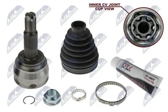 Gelenksatz, Antriebswelle radseitig Vorderachse NTY NPZ-DW-025 Bild Gelenksatz, Antriebswelle radseitig Vorderachse NTY NPZ-DW-025