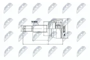 Gelenksatz, Antriebswelle radseitig Vorderachse NTY NPZ-DW-025