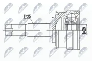 Gelenksatz, Antriebswelle radseitig Vorderachse NTY NPZ-DW-033