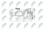 Gelenksatz, Antriebswelle NTY NPZ-FR-014