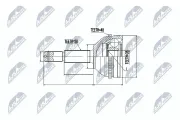 Gelenksatz, Antriebswelle NTY NPZ-FR-035