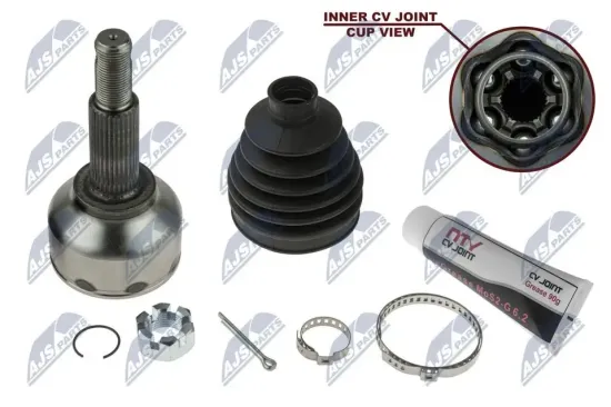 Gelenksatz, Antriebswelle Vorderachse rechts Vorderachse links NTY NPZ-FR-052 Bild Gelenksatz, Antriebswelle Vorderachse rechts Vorderachse links NTY NPZ-FR-052