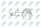 Gelenksatz, Antriebswelle NTY NPZ-FR-053