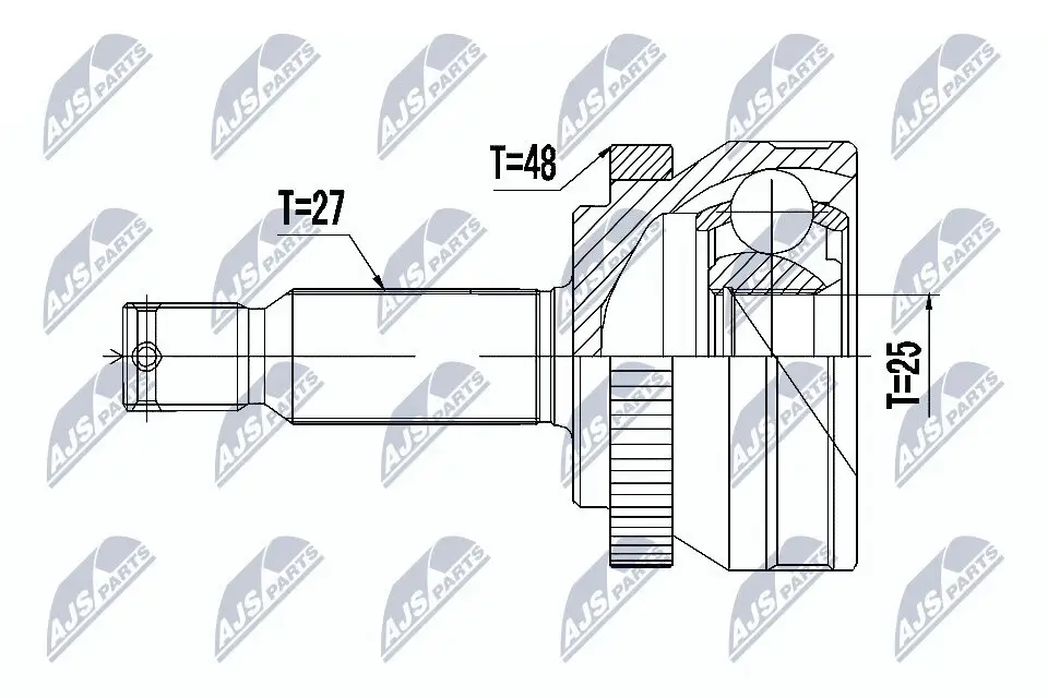 Gelenksatz, Antriebswelle NTY NPZ-HY-517