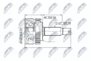 Gelenksatz, Antriebswelle NTY NPZ-HY-547