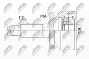 Gelenksatz, Antriebswelle NTY NPZ-KA-365