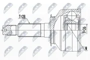 Gelenksatz, Antriebswelle Vorderachse Vorderachse links Vorderachse rechts NTY NPZ-KA-366