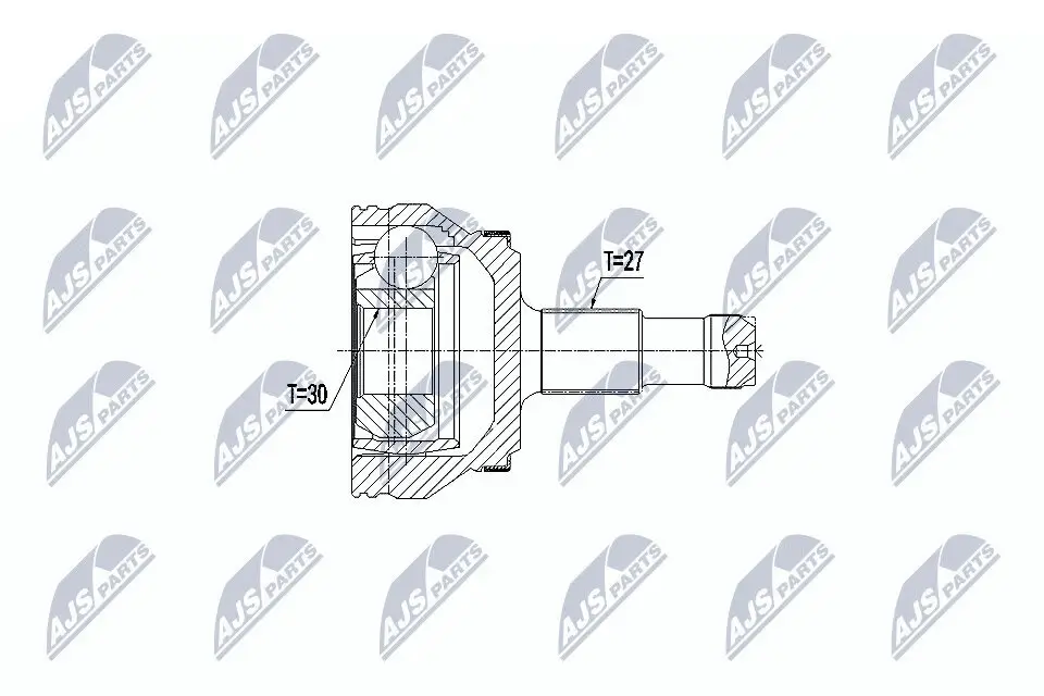 Gelenksatz, Antriebswelle NTY NPZ-ME-019