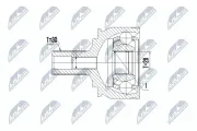 Gelenksatz, Antriebswelle NTY NPZ-ME-028