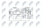 Gelenksatz, Antriebswelle NTY NPZ-MS-036