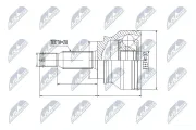 Gelenksatz, Antriebswelle NTY NPZ-MS-061